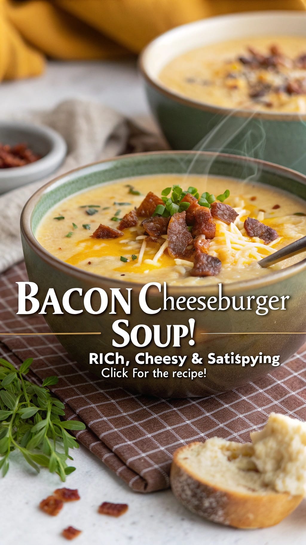 bacon cheeseburger soup recipe