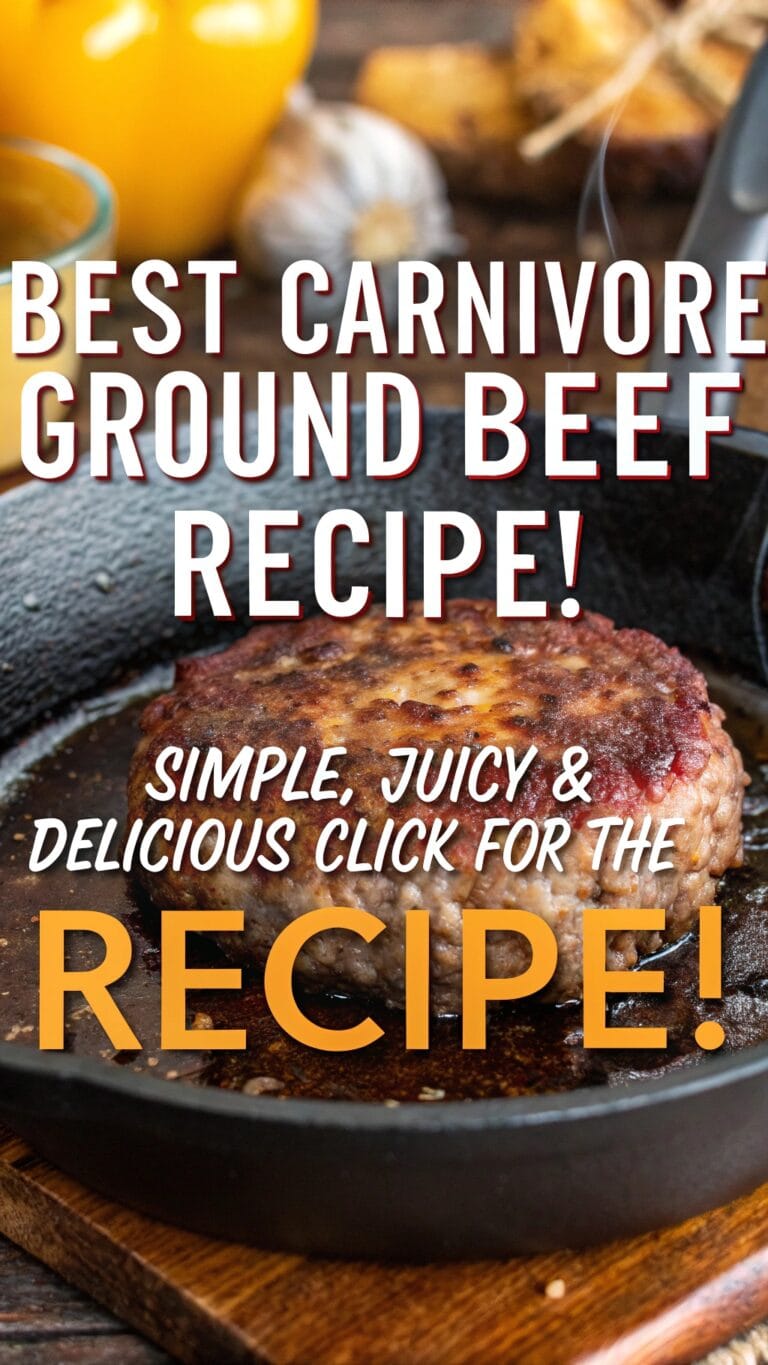 carnivore ground beef recipe
