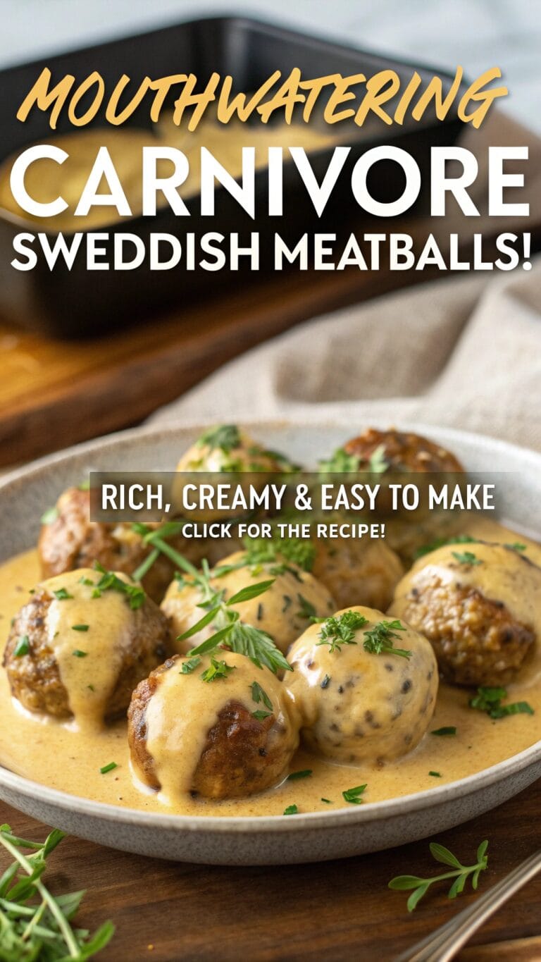 carnivore swedish meatballs