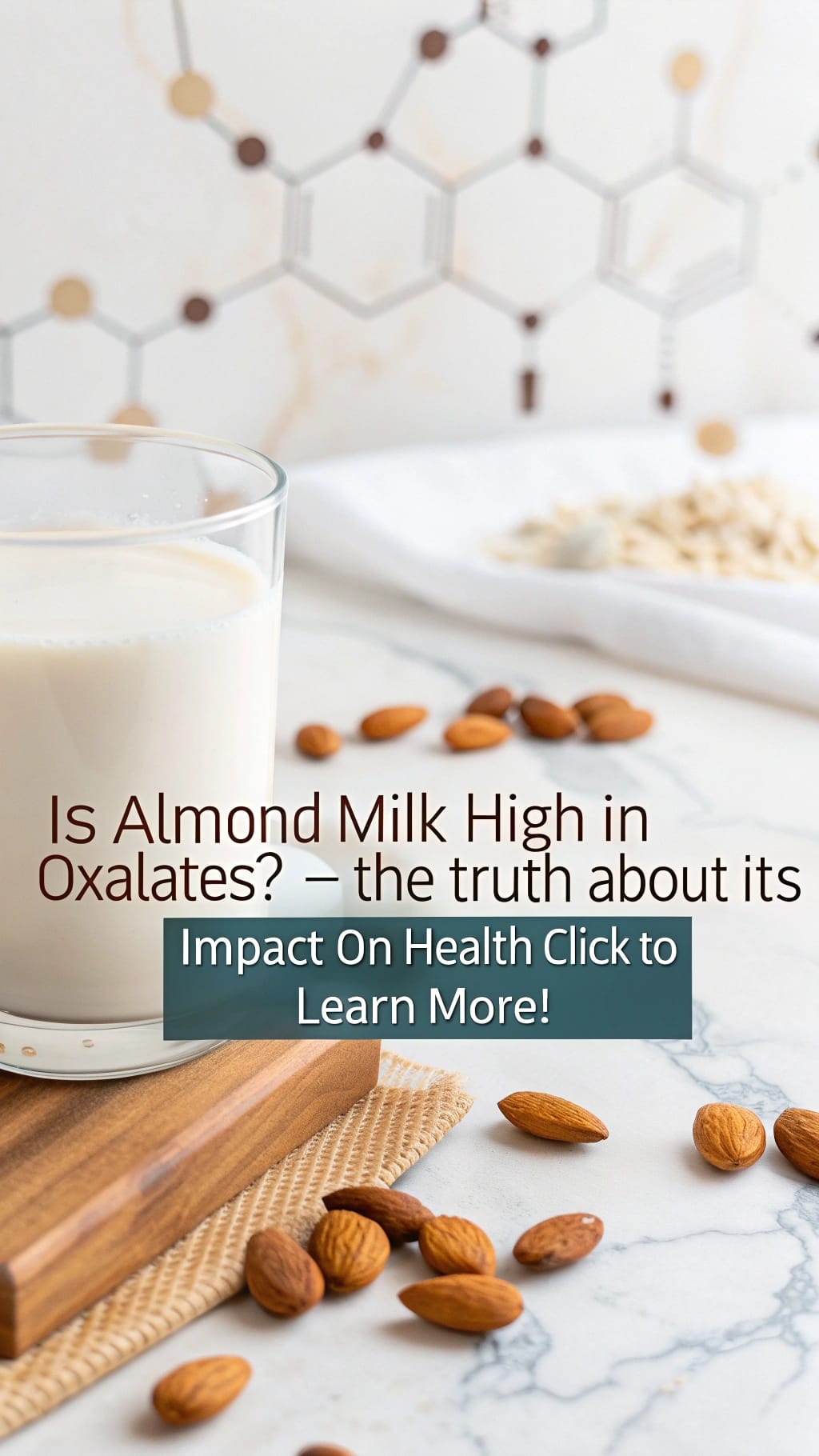 is almond milk high in oxalates
