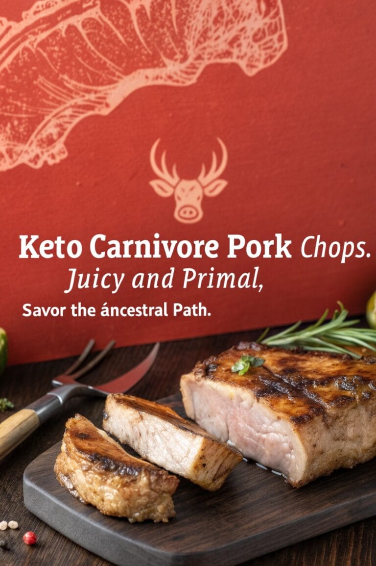 Keto Carnivore Pork Chops