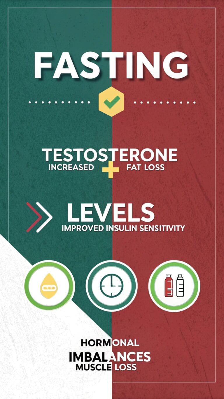 does fasting increase testosterone
