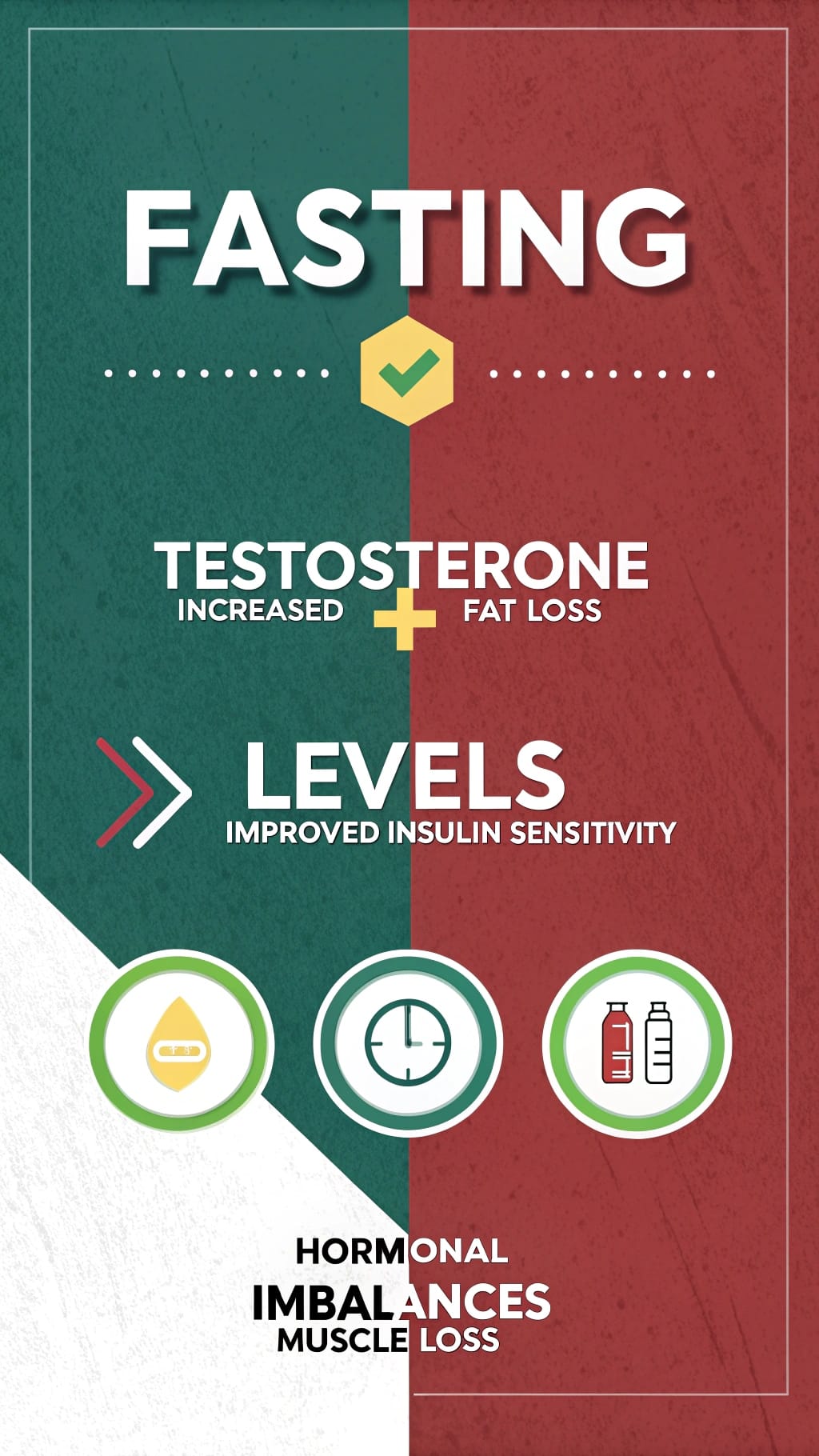 does fasting increase testosterone