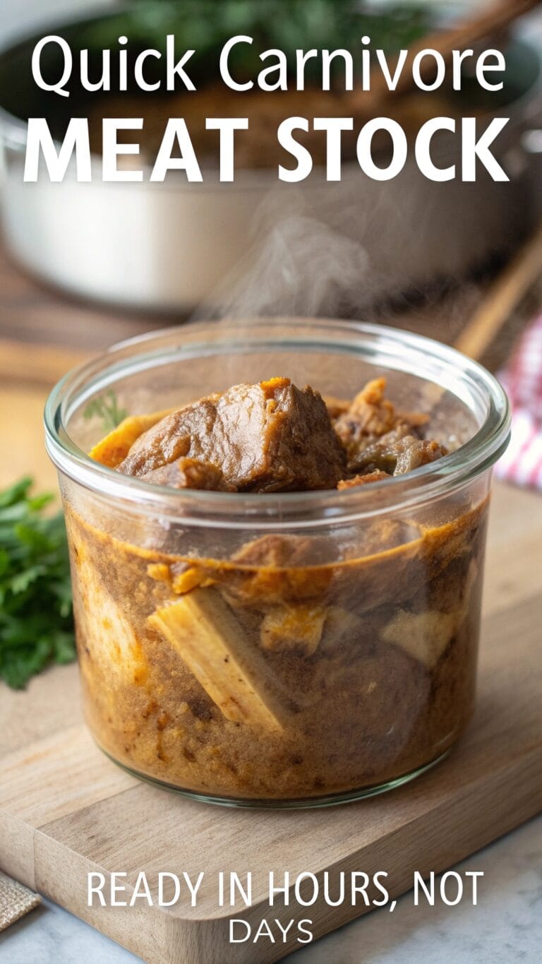 meat stock recipe